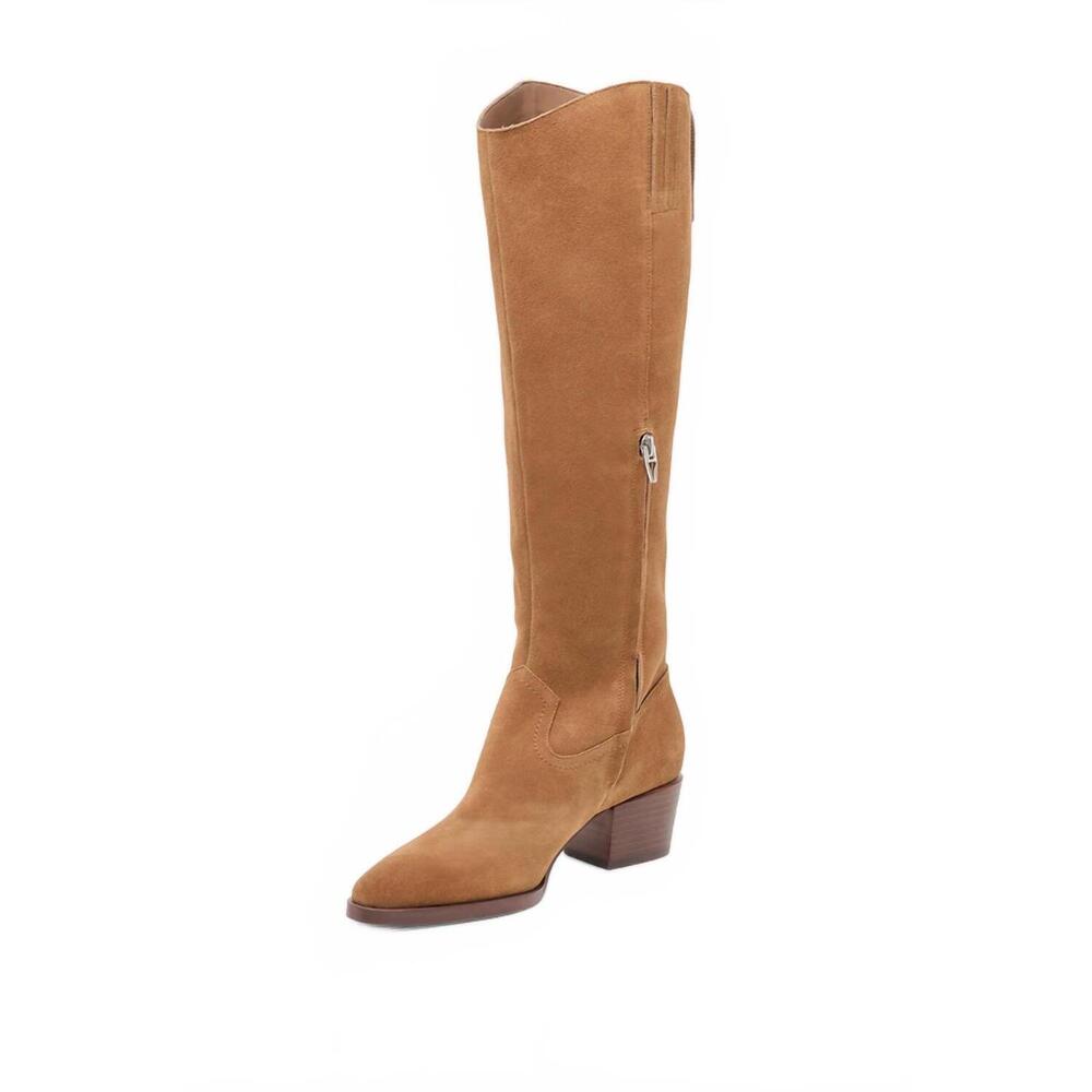 NEW DOLCE VITA women's virona h2o boots in brown suede - Picture 4 of 6